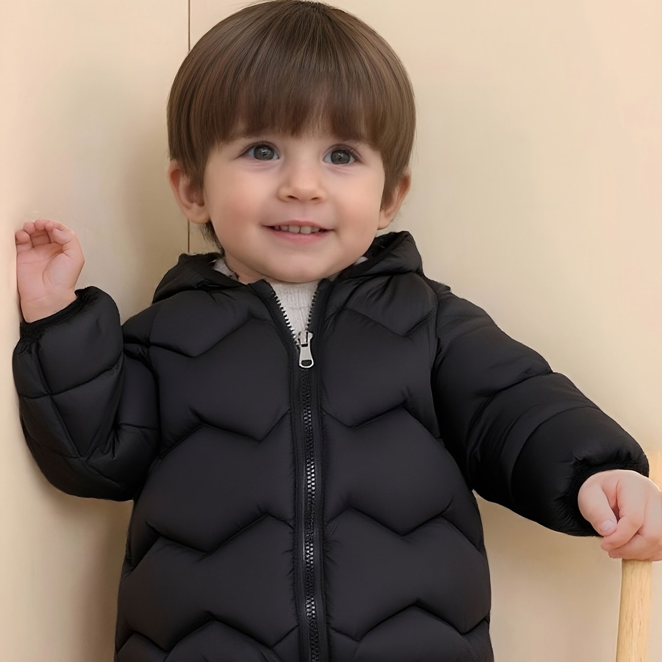 Nouveau Vêtement d'Hiver Léger et Chaud à Capuche pour Bébés Garçons et Filles, Tenue d'Hiver, Veste, Manteau, Vêtements pour Garçons, Tenue Anti-Froid, Vêtements d'Extérieur pour Enfants, Combinaison de Neige