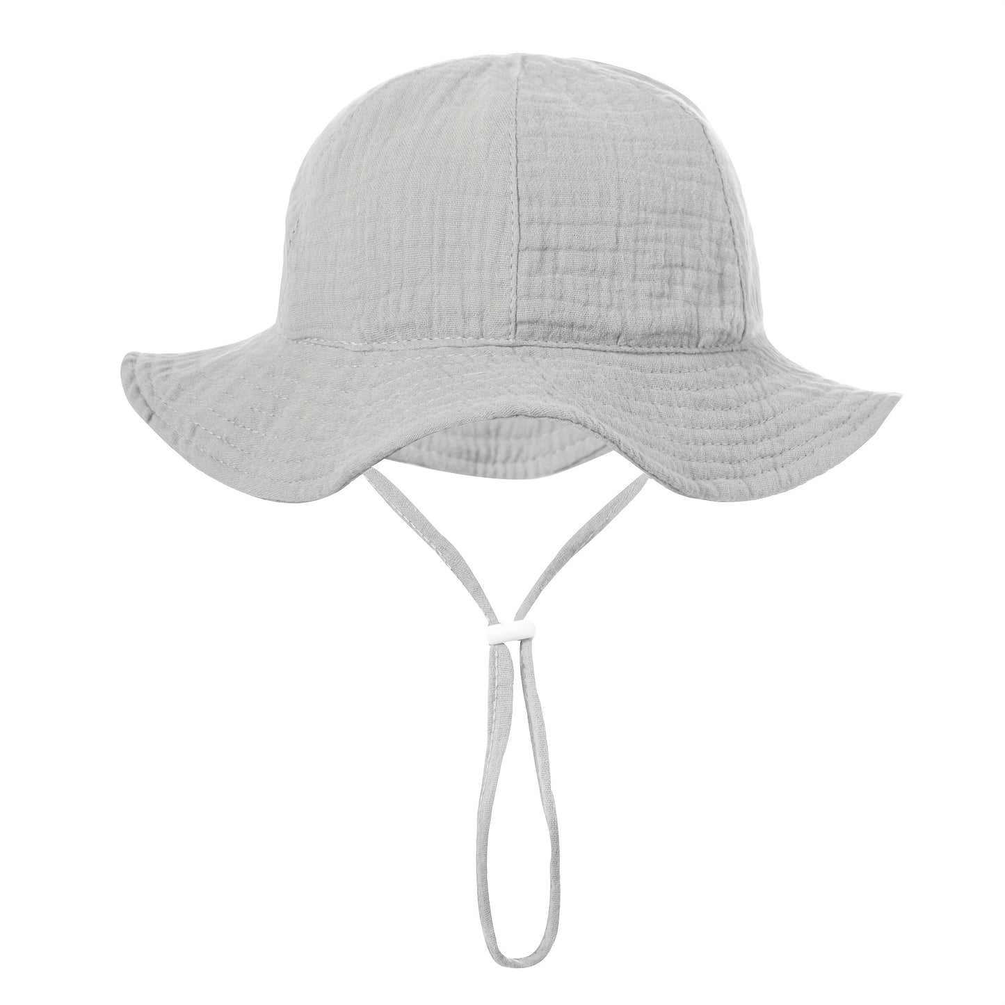 1pc Chapeau de pêcheur doux et mignon pour bébé, bonnet doux et absorbant la transpiration, convient pour une utilisation quotidienne et à l'extérieur, nouveau chapeau de pêcheur printemps été, styles multicolores disponibles
