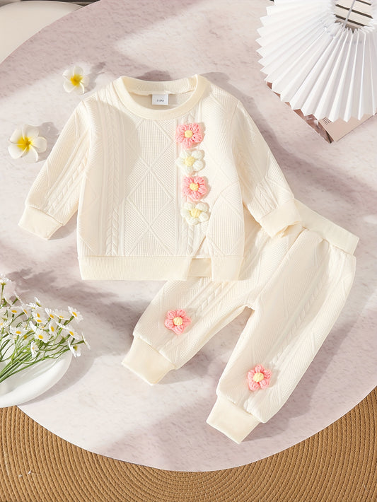 Floral Knit Set