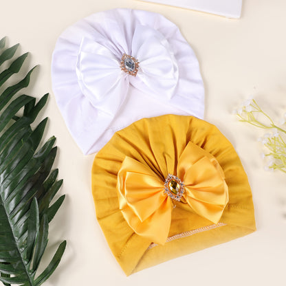 Chapeau mignon à nœud pour automne et hiver, chapeau souple élastique uni, idéal pour un usage quotidien et décoration de fêtes, cadeau parfait, unisexe
