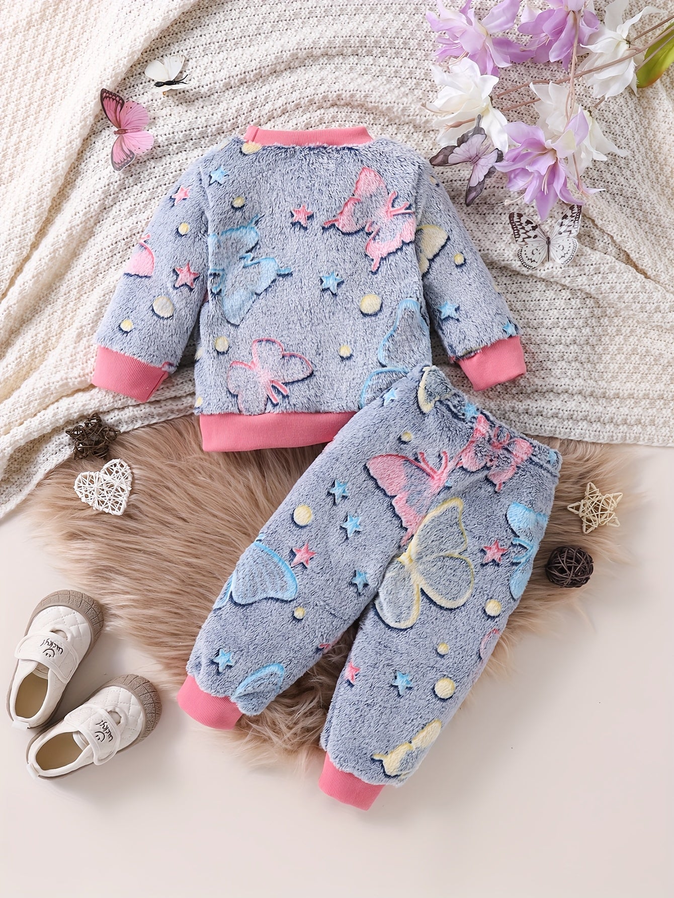 Two-Piece Multicolor Pajama Set