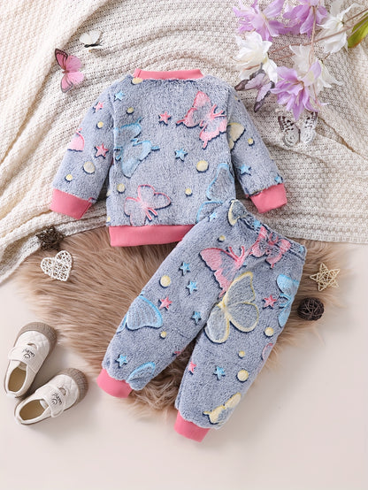 Two-Piece Multicolor Pajama Set