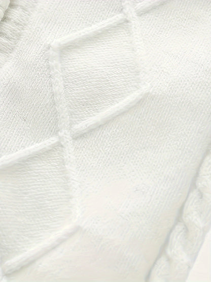 Pull en Tricot pour Enfants Garçons Col en V Cardigan Style Automne Hiver Filles Pull Preppy Haut Bébé Vêtements pour Enfants