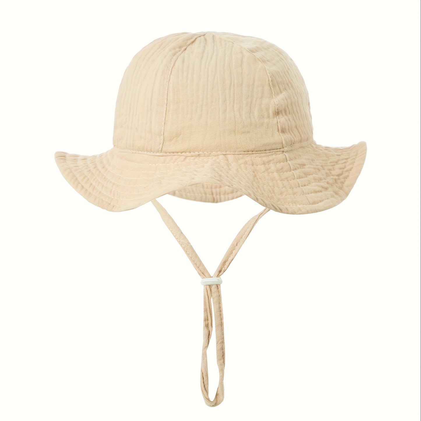 1pc Chapeau de pêcheur doux et mignon pour bébé, bonnet doux et absorbant la transpiration, convient pour une utilisation quotidienne et à l'extérieur, nouveau chapeau de pêcheur printemps été, styles multicolores disponibles