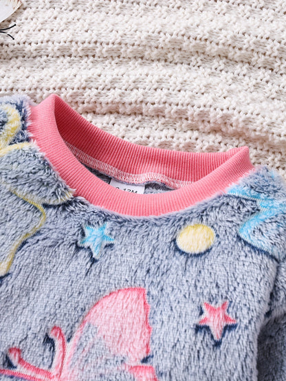 Two-Piece Multicolor Pajama Set