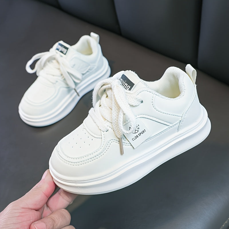 Chaussures de sport respirantes pour adolescents, chaussures basses unisexes décontractées avec une semelle en caoutchouc souple, parfaites pour les activités de plein air au printemps et en automne pour filles