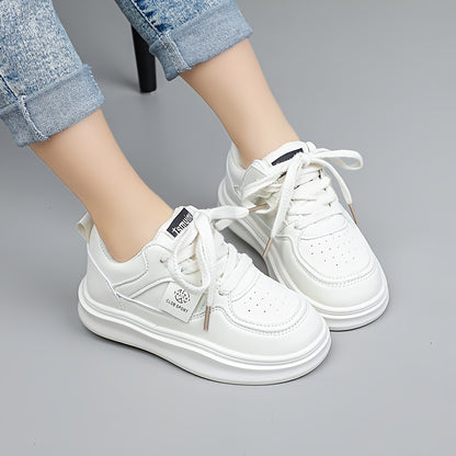 Chaussures de sport respirantes pour adolescents, chaussures basses unisexes décontractées avec une semelle en caoutchouc souple, parfaites pour les activités de plein air au printemps et en automne pour filles