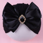 Chapeau mignon à nœud pour automne et hiver, chapeau souple élastique uni, idéal pour un usage quotidien et décoration de fêtes, cadeau parfait, unisexe
