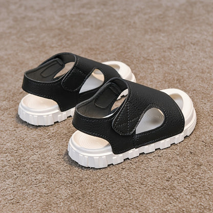 Nouvelles sandales de plage d'été douces et confortables pour enfants avec fermeture facile à enfiler/retirer, sandales de sport légères et antidérapantes, adaptées pour le quotidien, l'école et les tenues décontractées des enfants