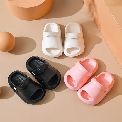 Pantoufles Printemps Été Nouvelles Couleur Pure Intérieur Maison Semelle Souple Intérieur Extérieur Confortable Pratique Sortie Chaussures de Plage