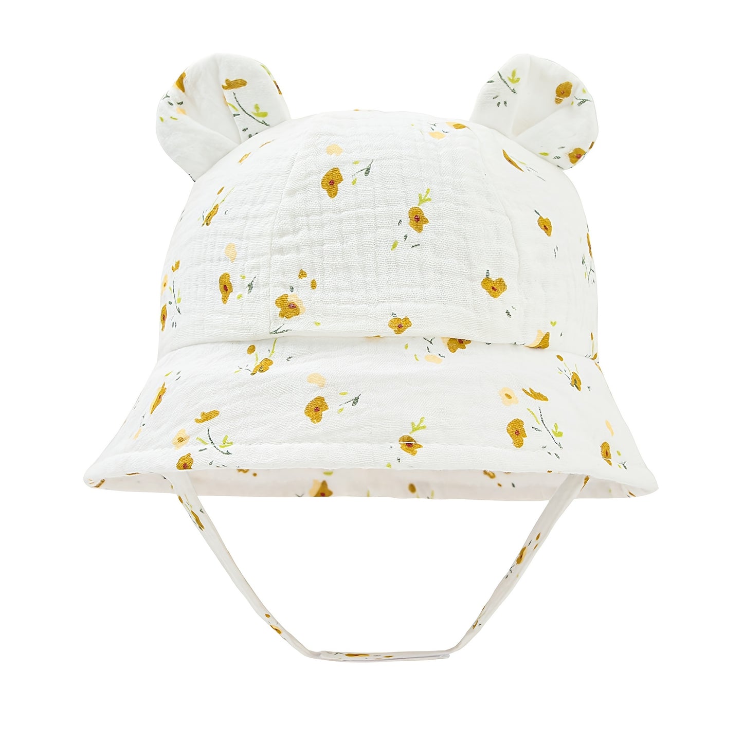 Chapeau de soleil d'été pour bébé 0-1 an, casquette pare-soleil pour bébé, chapeau de pêcheur, chapeau de soleil respirant pour nourrisson, chapeau de plage d'extérieur, 3-12 mois, garçons et filles, casquette décontractée imprimée