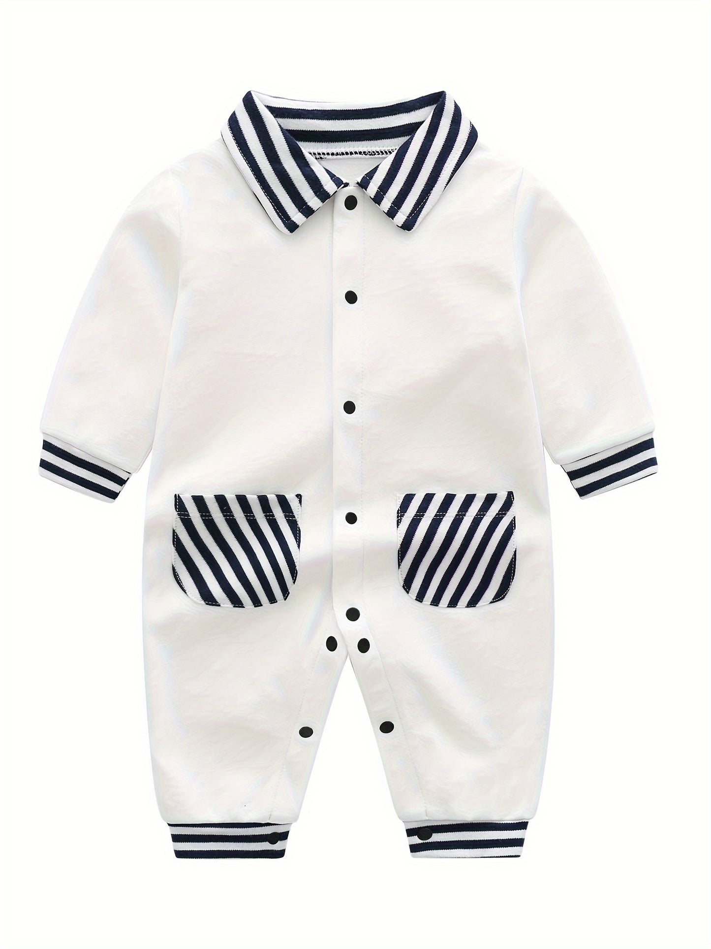 Vêtements pour Nouveau-né : Body Printemps/Automne Adorable pour Garçons - Barboteuse Mignonne, Idéal pour les Sorties en Extérieur