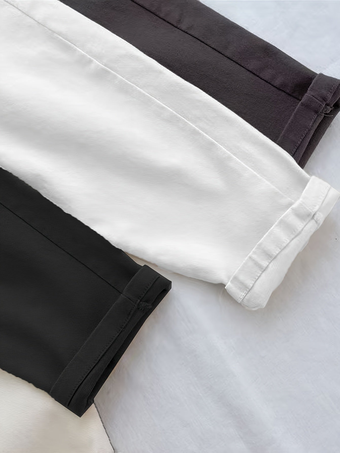 Pantalon Cargo Style Preppy Printemps Automne Garçons Pantalons Filés Filles Pantalons Bébé Pantalons Décontractés Style Printemps, pour l'Extérieur
