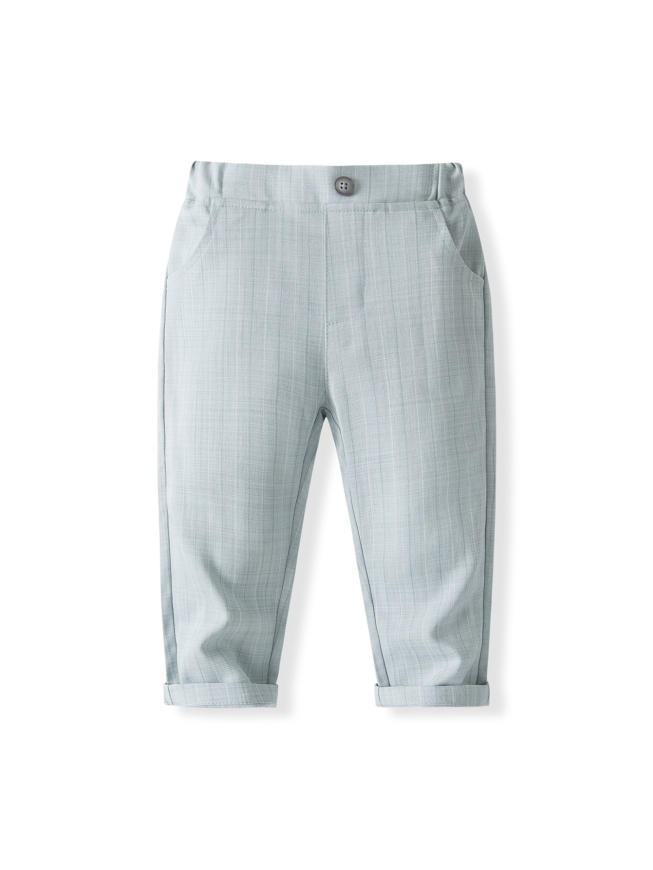 Tenue de Gentleman pour Fête d'Anniversaire Bébé. Vêtements pour Enfants. Costume de Banquet de Mariage Tendance pour Enfants. Chemise et Gilet et Pantalon et Nœud Papillon Ensemble Tendance pour Garçons. Costume de Photographie Formelle pour Bébés. Vêtem