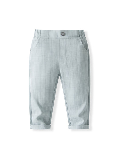 Tenue de Gentleman pour Fête d'Anniversaire Bébé. Vêtements pour Enfants. Costume de Banquet de Mariage Tendance pour Enfants. Chemise et Gilet et Pantalon et Nœud Papillon Ensemble Tendance pour Garçons. Costume de Photographie Formelle pour Bébés. Vêtem