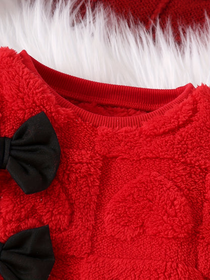 Red Bow Winter Set