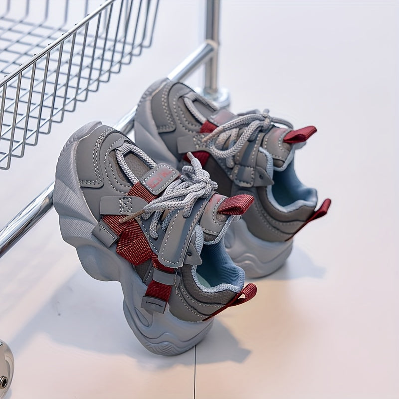 1 Paire de Baskets Unisexe pour Enfants, Élégantes et Polyvalentes pour un Look Décontracté Printemps et Automne