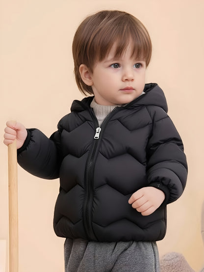 Nouveau Vêtement d'Hiver Léger et Chaud à Capuche pour Bébés Garçons et Filles, Tenue d'Hiver, Veste, Manteau, Vêtements pour Garçons, Tenue Anti-Froid, Vêtements d'Extérieur pour Enfants, Combinaison de Neige