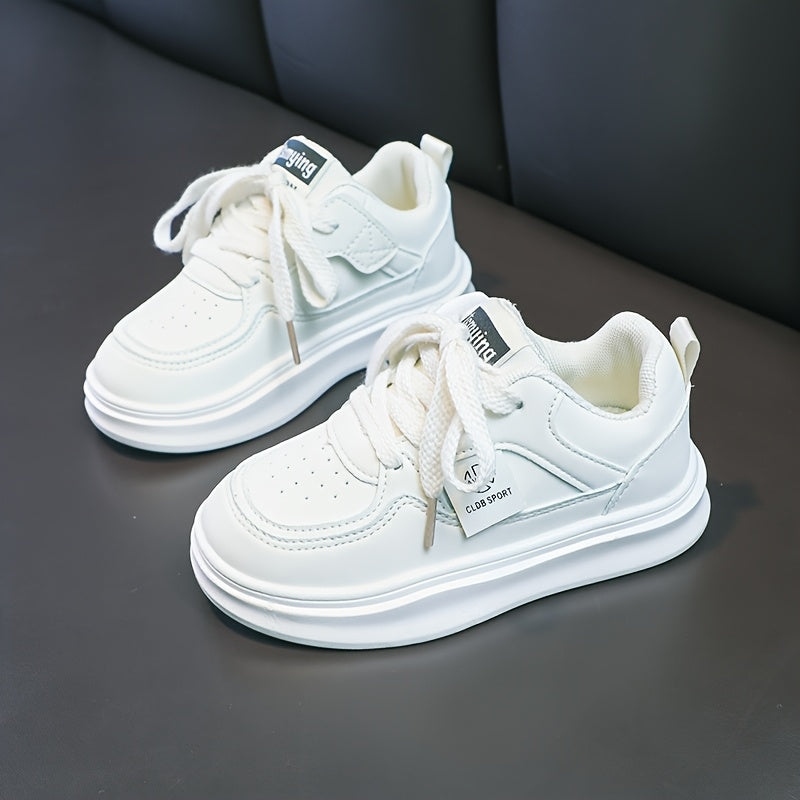 Chaussures de sport respirantes pour adolescents, chaussures basses unisexes décontractées avec une semelle en caoutchouc souple, parfaites pour les activités de plein air au printemps et en automne pour filles