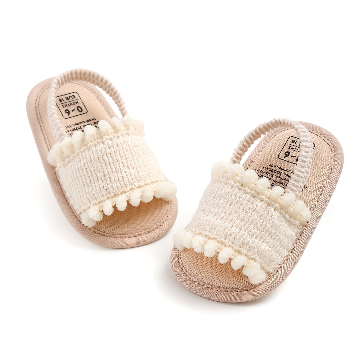 Sandales d'été pour bébés filles, semelle souple, nouveau-nés, tout-petits, premiers pas, chaussures de lit