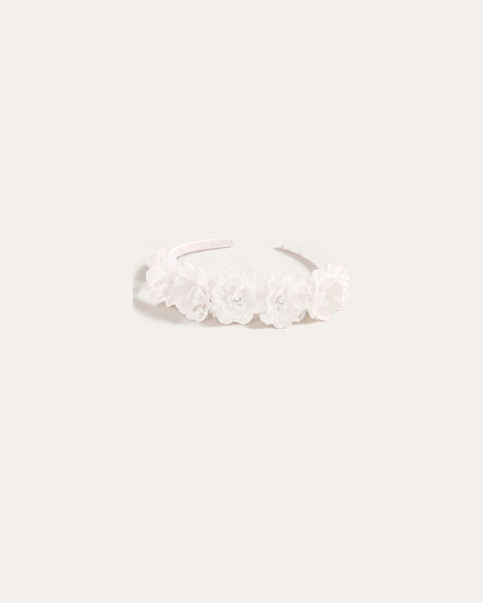 White Floral Headband – Le Cocon d'Or