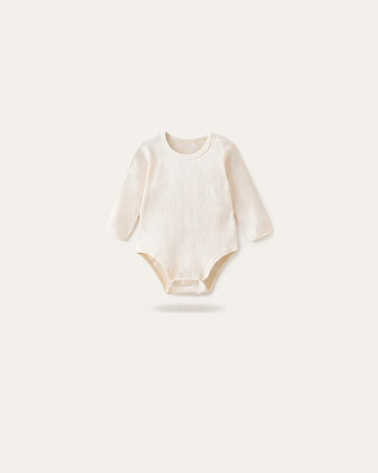 Ribbed Footless Romper – Le Cocon d'Or
