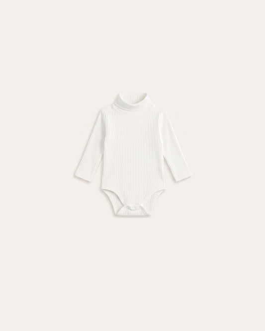 Ribbed Turtleneck Romper – Le Cocon d'Or
