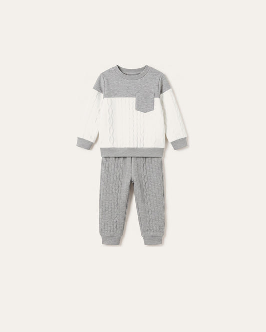 Colour Block Knit Set – Le Cocon d'Or