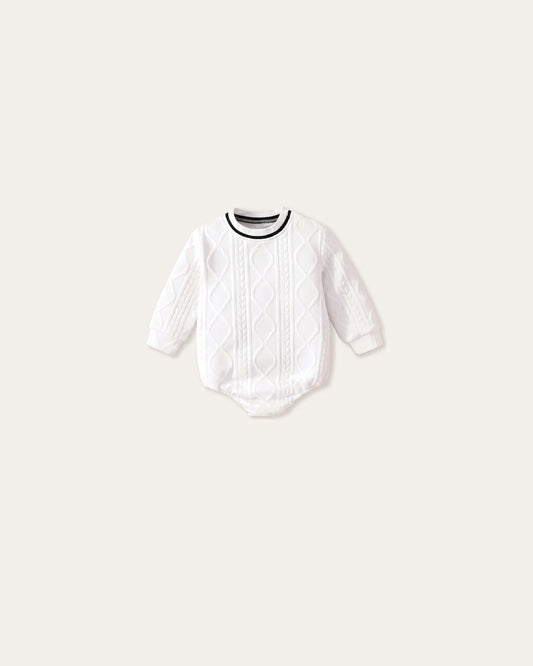 Gentleman Long Sleeve Romper – Le Cocon d'Or