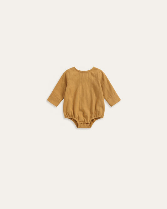 Gentleman Pocket Romper – Le Cocon d'Or