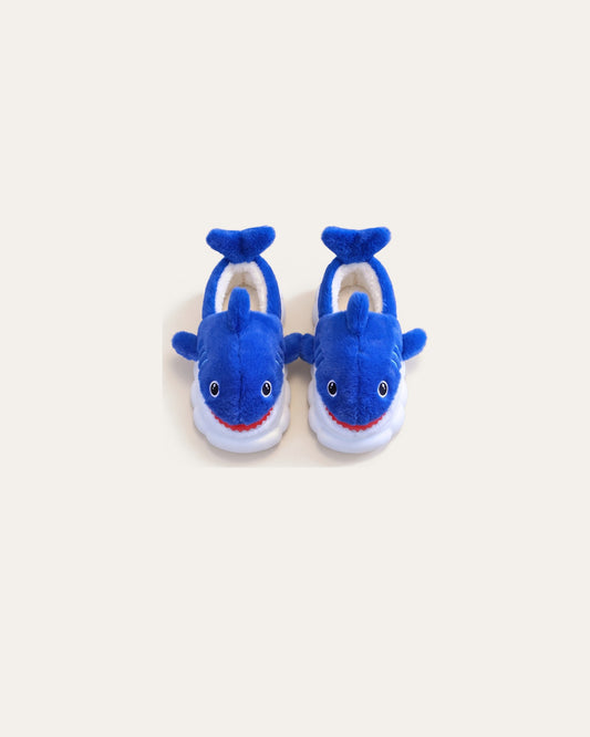 Shark Plush Slippers – Le Cocon d'Or