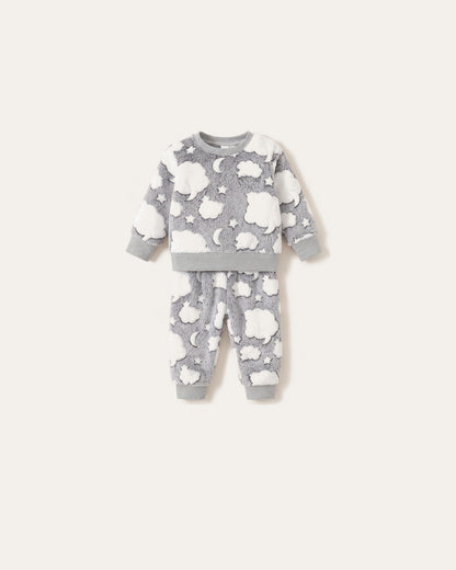 White Top & Warm Trousers Set – Le Cocon d'Or
