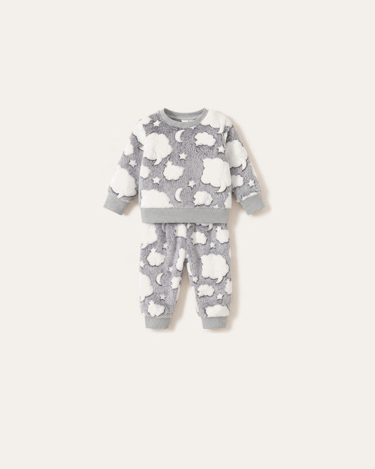 White Top & Warm Trousers Set – Le Cocon d'Or