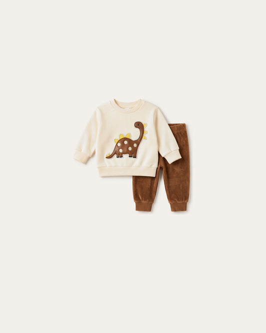 Dinosaur Fleece Set – Le Cocon d'Or