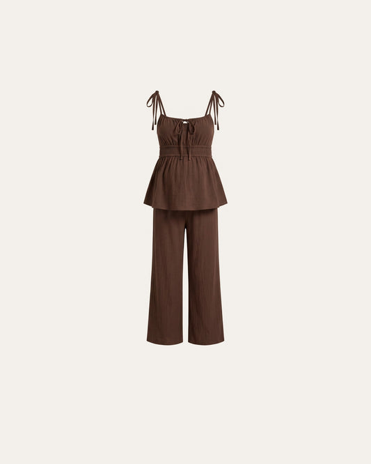 Tie-Back Maternity Set – Le Cocon d'Or