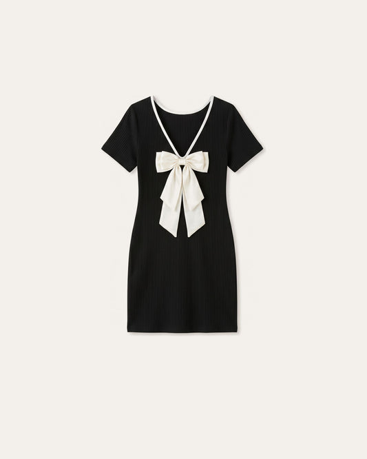 Bow Waist Maternity Dress – Le Cocon d'Or