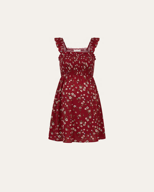Floral Maternity Holiday Dress – Le Cocon d'Or