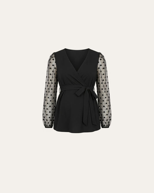 Polka Dot Maternity Knit – Le Cocon d'Or