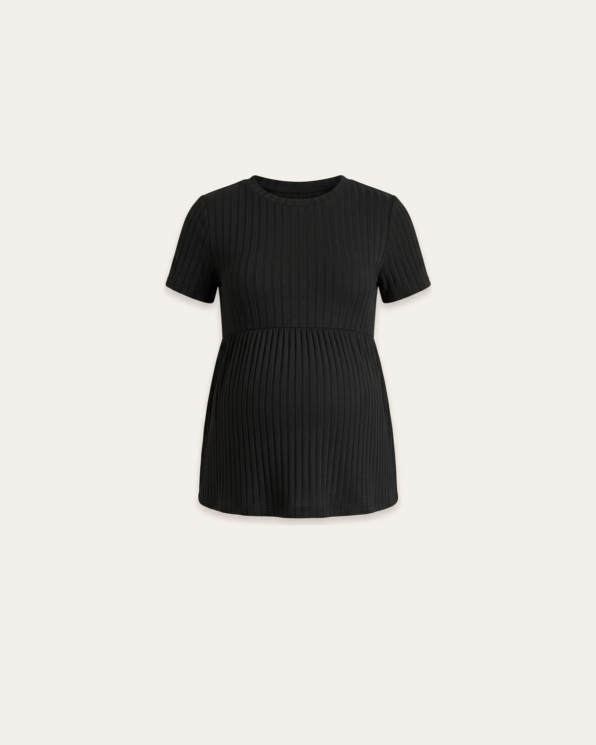 Ribbed Ruffle Nursing Dress – Le Cocon d'Or