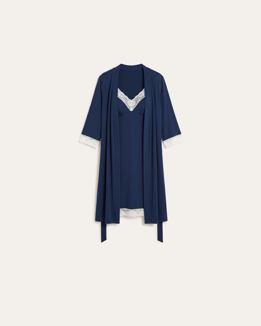 Lace Nursing Nightgown Set – Le Cocon d'Or