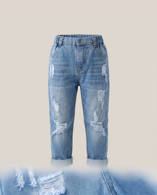 Distressed Denim Jeans – Le Cocon d'Or