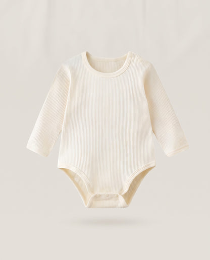 Ribbed Footless Romper – Le Cocon d'Or