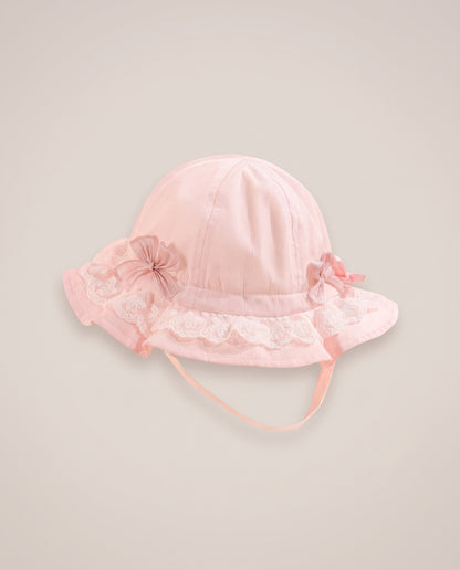 Lace Bow Bucket Hat – Le Cocon d'Or