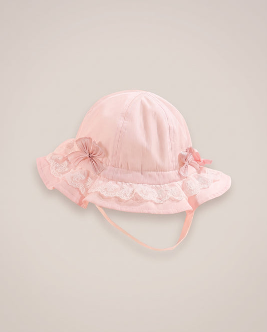 Lace Bow Bucket Hat – Le Cocon d'Or