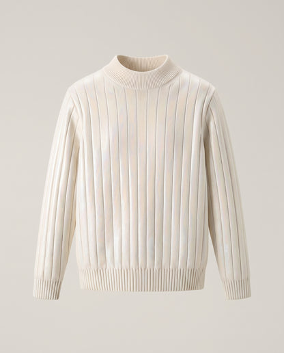 Crew Neck Knit Sweater – Le Cocon d'Or