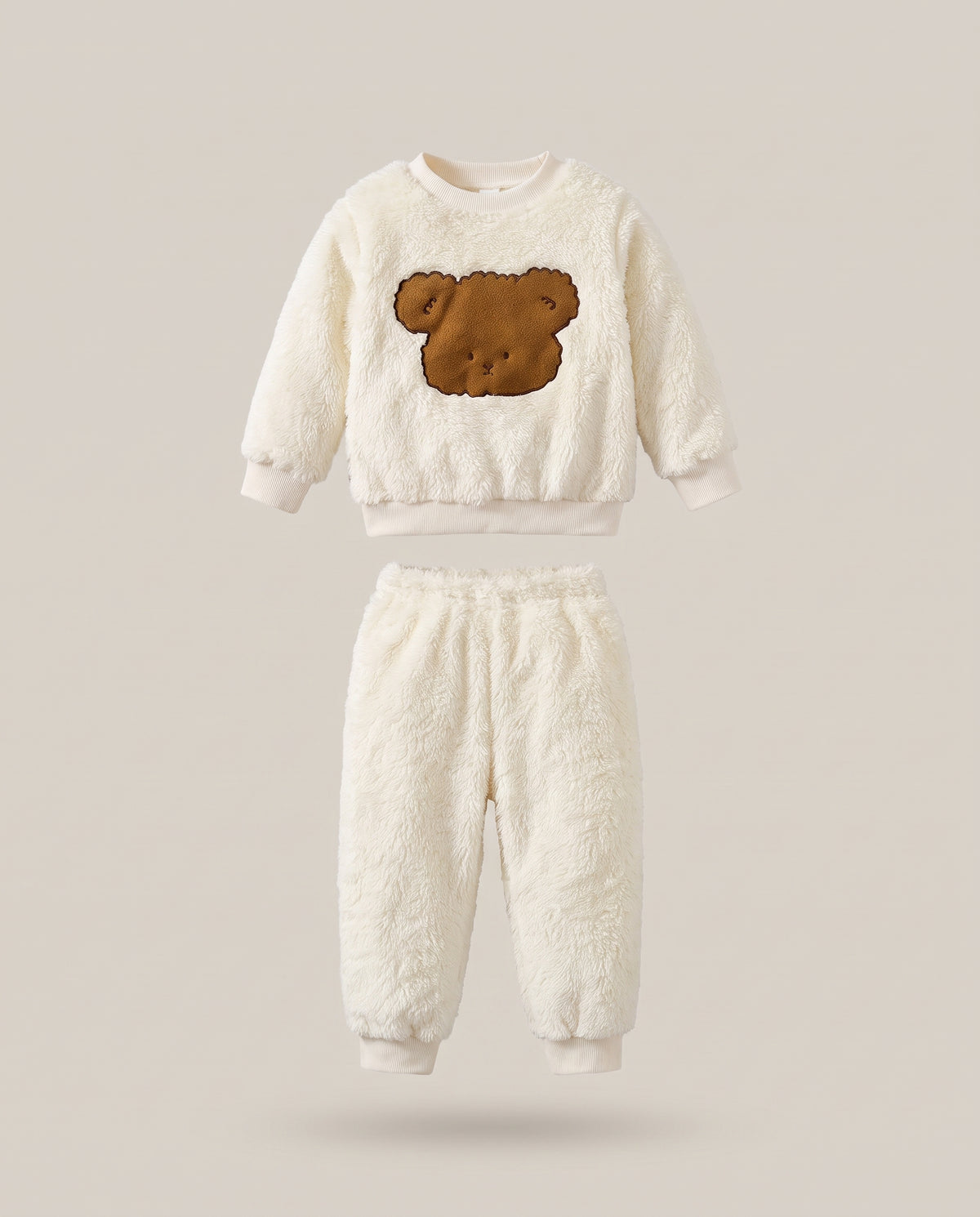 Teddy Print Two-Piece Set – Le Cocon d'Or