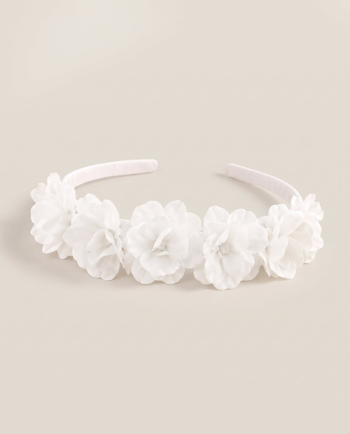 White Floral Headband – Le Cocon d'Or