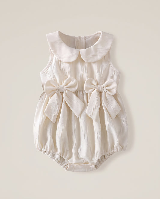 Bow Collar Summer Romper – Le Cocon d'Or